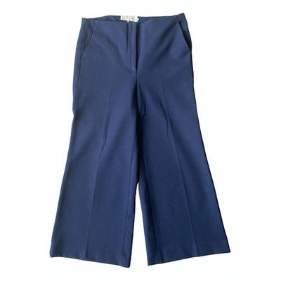Pre-owned L'autre Chose Large Pants In Blue