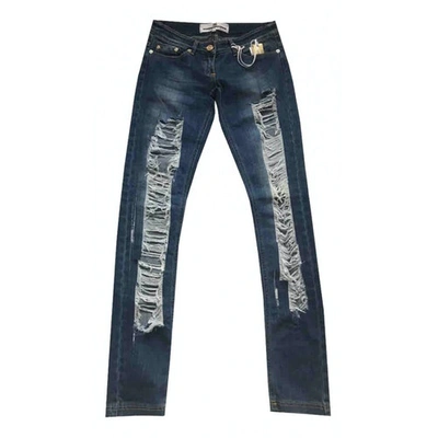 Pre-owned Elisabetta Franchi Straight Jeans In Other