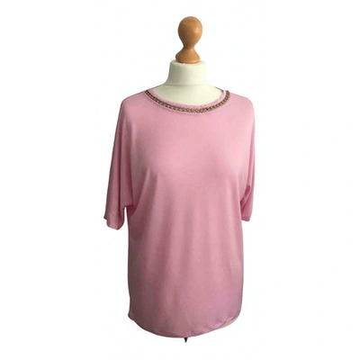 Pre-owned Ted Baker Pink Polyester Top