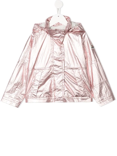 Moncler Kids Jacket Klarise  Jacket For Girls In Pink