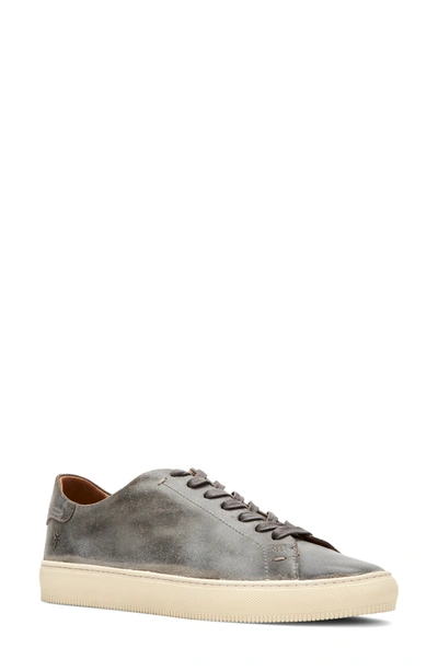 Frye Astor Lace-up Sneaker In Charcoal