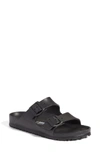 Birkenstock Essentials Arizona Waterproof Slide Sandal In Black