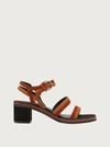 FERRAGAMO SANDAL WITH GANCINI BUCKLE