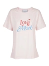 Philosophy Di Lorenzo Serafini Slogan Printed Short-sleeved T-shirt In Pink
