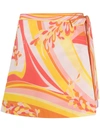 EMILIO PUCCI ABSTRACT-PRINT COVER-UP SKIRT