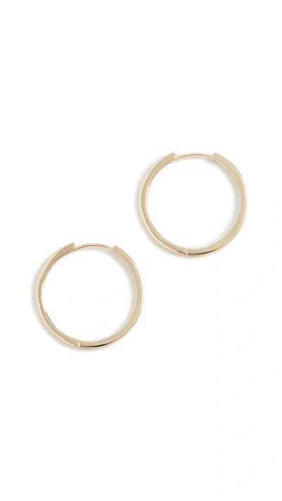 Shashi Timeless Hoops In Gold