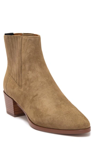 Rag & Bone Rover Chelsea Boot In Olive Suede