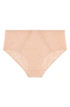 Simone Perele Comete Retro Briefs In Pinky Sand