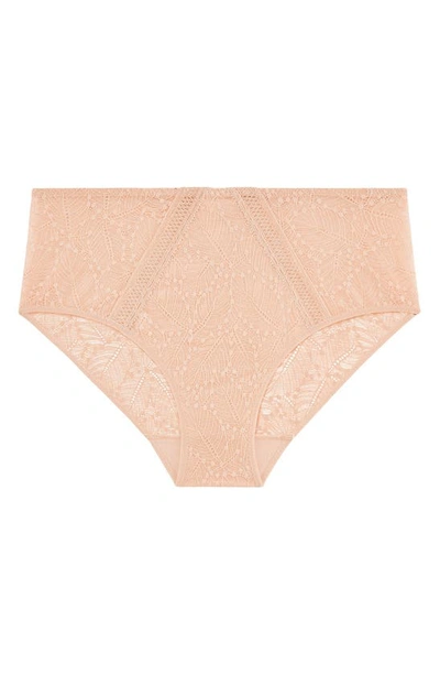 Simone Perele Comete Retro Briefs In Pinky Sand