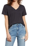Madewell Whisper Cotton V-neck T-shirt In Night Vision