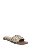 SAM EDELMAN GERALDINE EMBELLISHED SLIDE SANDAL,H6025L2