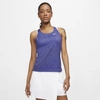 Nike Court Dri-fit Women's Tennis Tank In Rush Violet,white