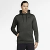 Nike Therma Men's Pullover Training Hoodie In Sequoia,black