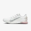 Nike Force Zoom Trout 7 Turf Men's Baseball Shoes In White,white,bright Crimson,light Smoke Grey