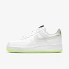 Nike Air Force 1 '07 Lx Women's Shoe In White,black,rage Green,barely Volt