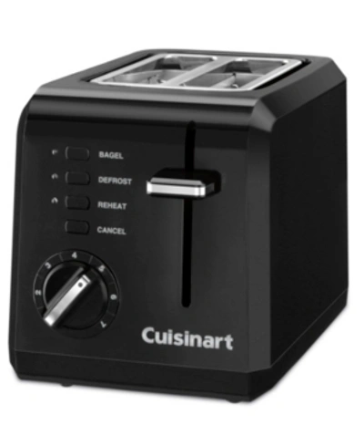 Cuisinart Cpt-122bk 2 Slice Compact Toaster In Black