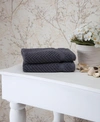 Ozan Premium Home Maui 2-pc. Washcloth Set Bedding In Grey
