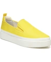 Franco Sarto Homer 4 Slip-on Sneakers Women's Shoes In Yellow