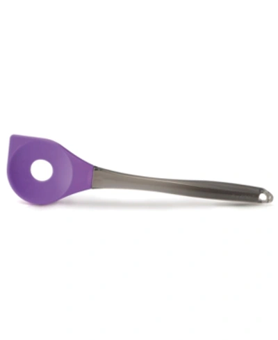 Berghoff Geminis Silicone Salad Spoon In Purple