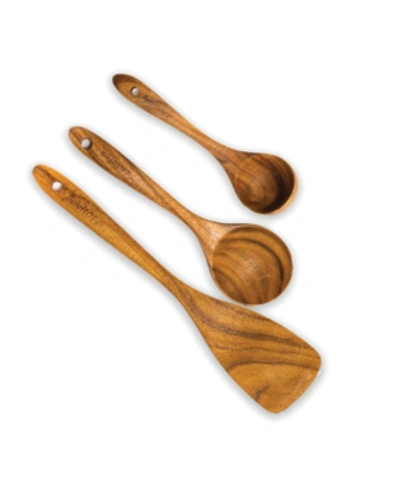 Berghoff Bamboo 3-piece Wooden Utensil Set In Neutral