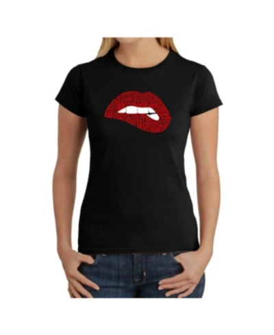 LA POP ART WOMEN'S WORD ART T-SHIRT