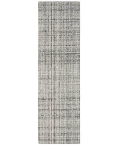Safavieh Abstract 141 Gray And Black 2'3" X 8' Runner Area Rug