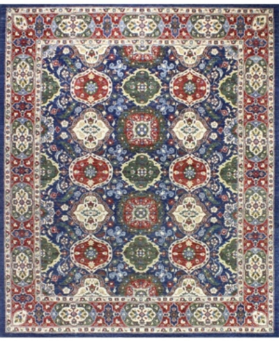 Bb Rugs One Of A Kind Mansehra 8'2" X 9'9" Area Rug In Blue