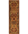 Bb Rugs One Of A Kind Pak Tribal 2'11" X 10' Runner Area Rug In Red