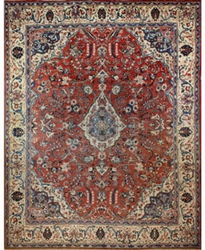 Bb Rugs One Of A Kind Sarouk 9'10" X 13'1" Area Rug In Red