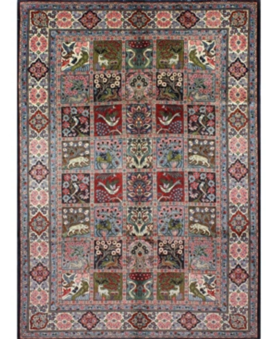 Bb Rugs One Of A Kind Sarouk 7'1" X 10'8" Area Rug In Brown Overflow