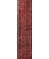 Bb Rugs One Of A Kind Hamadan 2'10" X 13'4" Runner Area Rug In Red