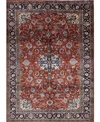 Bb Rugs One Of A Kind Sarouk 6'6" X 9'7" Area Rug In Red