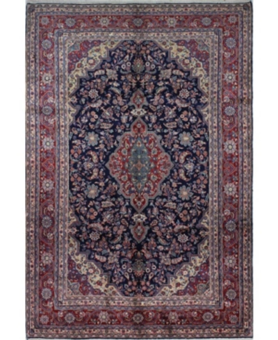 Bb Rugs One Of A Kind Kazvin 7'1" X 10'11" Area Rug In Navy