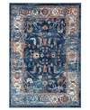 AMER RUGS ALEXANDRIA ALX-85 NAVY 7'9" X 9'9" AREA RUG