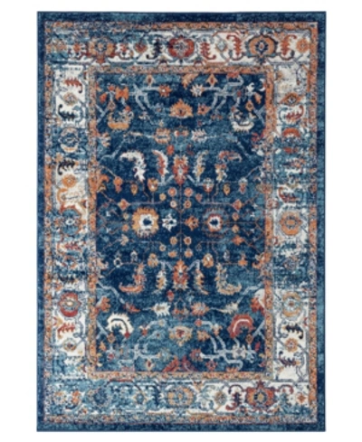 Amer Rugs Alexandria Alx-85 Navy 7'9" X 9'9" Area Rug