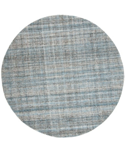 Safavieh Abstract 141 Blue And Multi 6' X 6' Round Area Rug