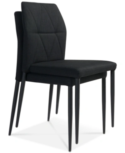 Zuo Revolution Dining Chair, Set Of 4 In Black