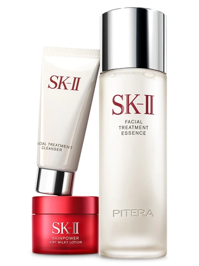 Sk-ii Limited Edition Street Art-inspired Packaging 3-piece Pitera Power Kit In N,a