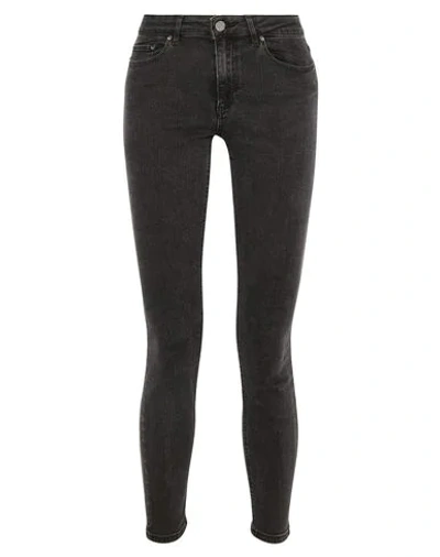 Acne Studios Denim Pants In Black