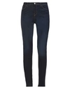 Emporio Armani Denim Pants In Navy Blue