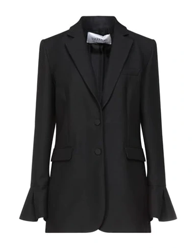 Valentino Suit Jackets In Black