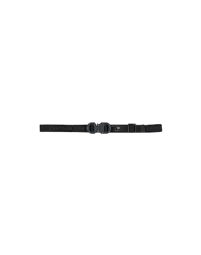 Dior Fabric Belt In Black