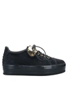 Alberto Guardiani Sneakers In Black