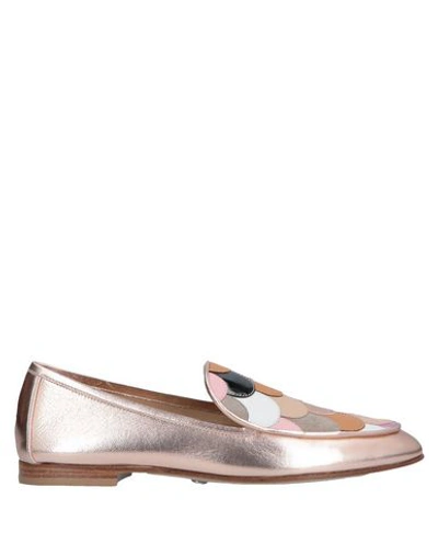 Longchamp Loafers In Pink