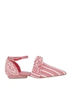 Antolina Paris Ballet Flats In Red