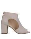 Angelo Bervicato Ankle Boots In Dove Grey