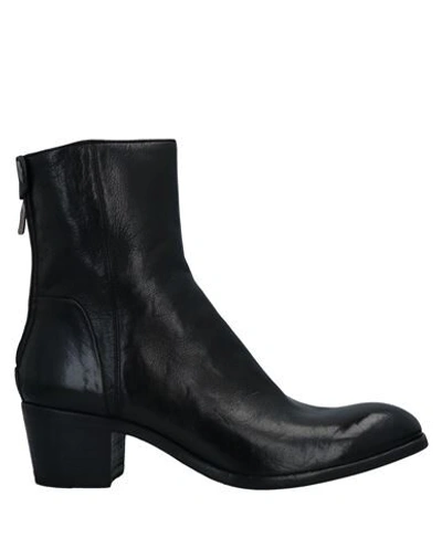 Alberto Fasciani Ankle Boots In Black