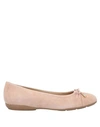 Geox Ballet Flats In Pale Pink