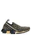 Dolce & Gabbana Sneakers In Gold