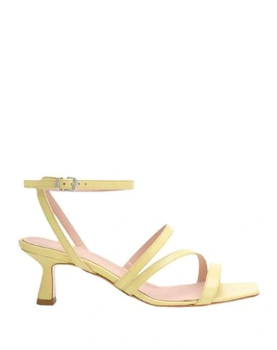 8 By Yoox Sandals In Yellow